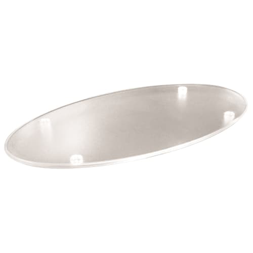 Bandeja Ovalada para Productos de Cortesía, Esmerilado